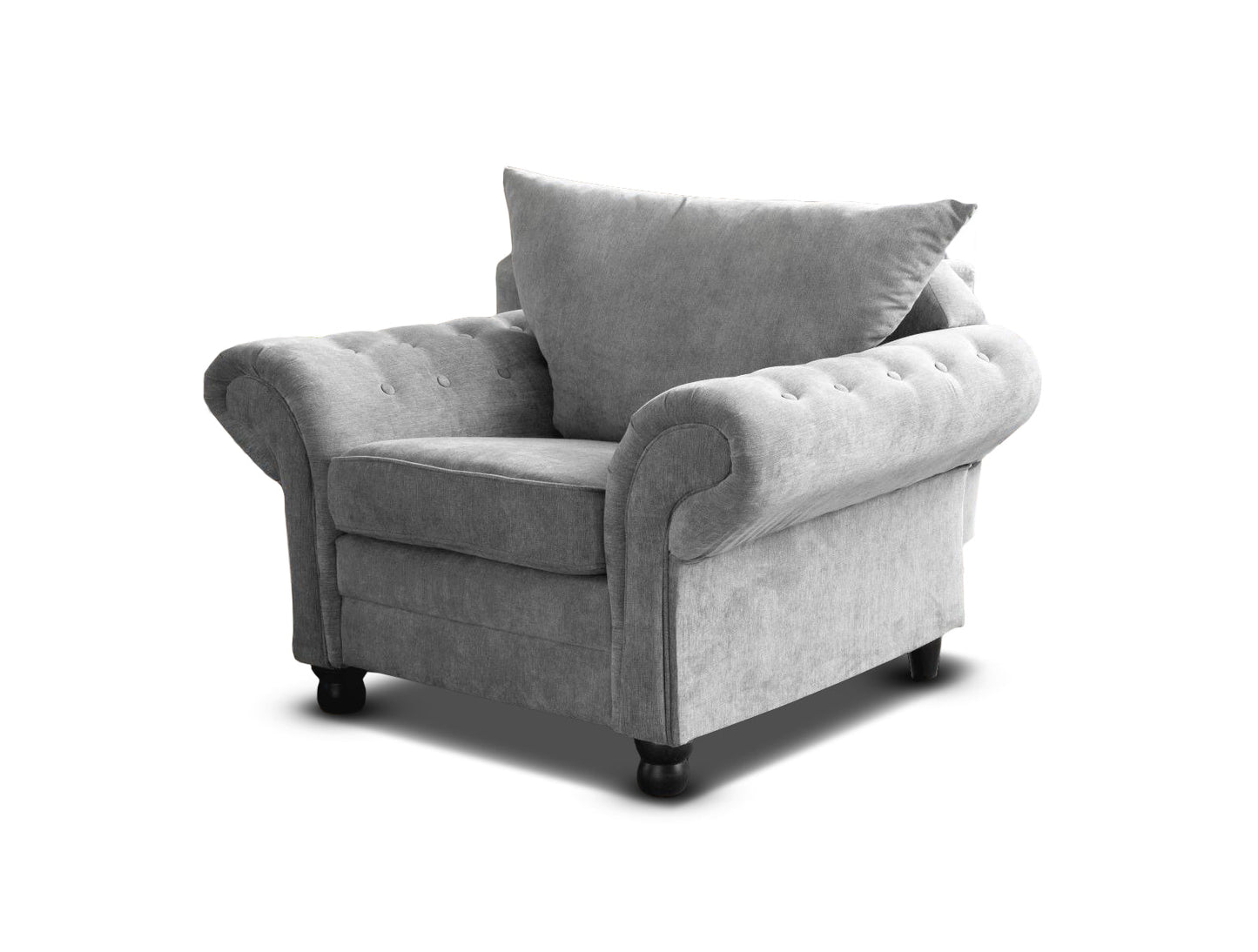 Nicole ArmChair Silver