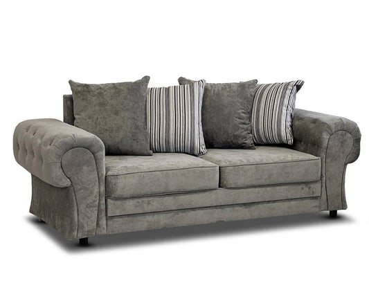 Chingford Grey 3 Seater