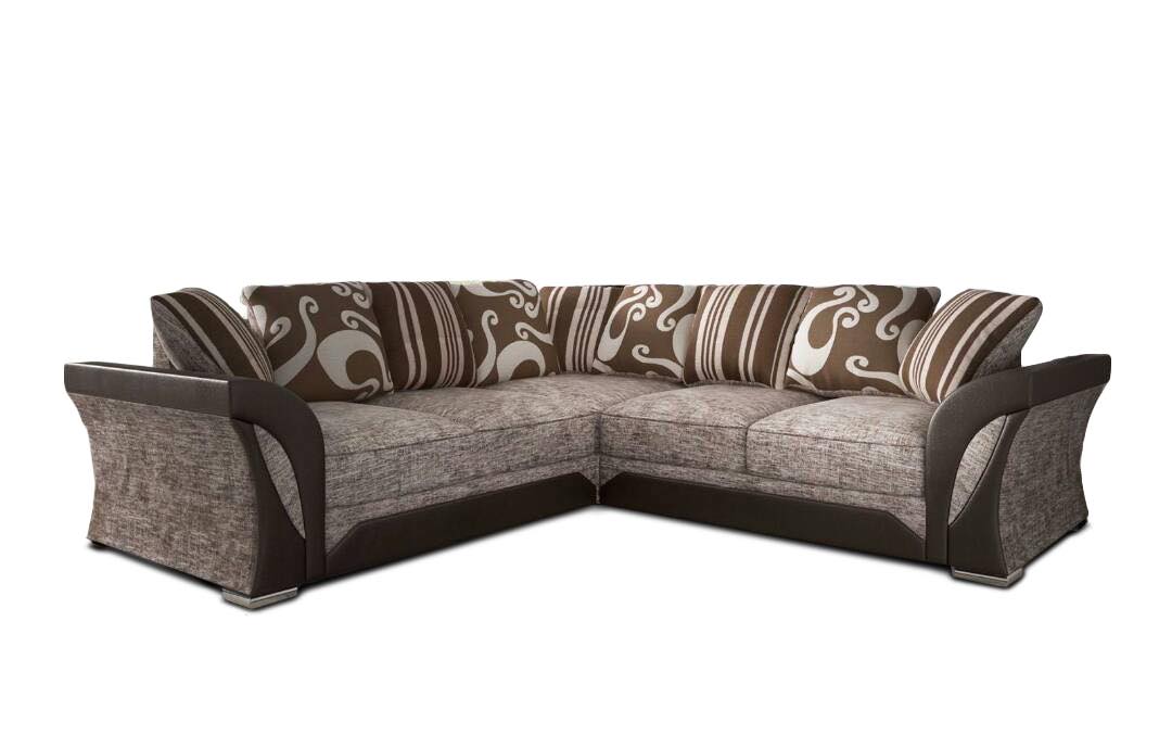 Farrow Biege/Brown Corner Sofa