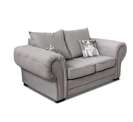 Baron Chesterfield Silver 2 Seater